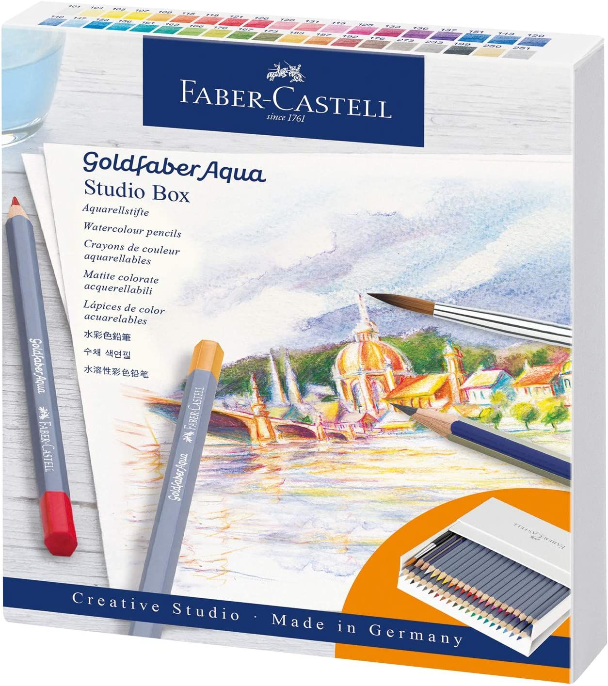 Faber-Castell Goldfaber Aqua - 38 Kleurpotloden - Hout - 114616