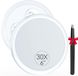 OEM Shenzhen Haorui Industrial Technology Co., Ltd. Vergrotingsspiegel 15 cm - Met 3 Zuignappen - Voor Detailwerk (5 cm Focus) - Make-upspiegel voor Badkamer & Reizen