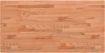 vidaXL Tafelblad rechthoekig 80x40x1,5 cm massief beukenhout