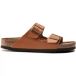 Birkenstock Dames arizona teenslippers suède (bruin)