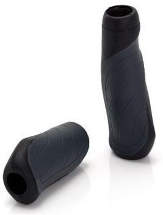 XLC Bar grips GR-G04 - Uitvoering zwart/grijs 135 mm SB-Plus