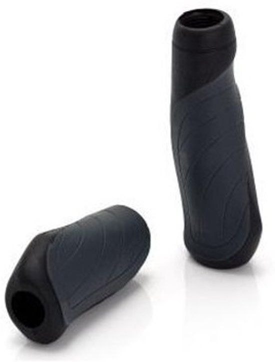 XLC Bar grips GR-G04 - zwart/grijs 135 mm
