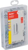 Fischer ProfiBox - plug SX Plus 6 en 8 S met schroeven - 160 stuks