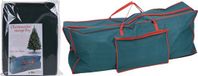 Merkloos Kerstboom opbergzak - groen - 125 x 30 x 50 cm - voor kunstboom tot 210 cm - opbergtas - opbergen