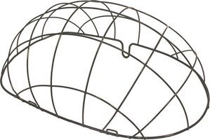 Basil Pasja Space Frame Draadkoepel L - Zwart - 50 cm - Voor - Metaal