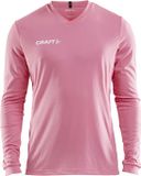 Craft Squad Jersey Solid LS V-hals Katoen Mannen XS Pop