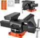 VEVOR 203 Mm Bankschroef Werkbankbankschroef Parallelle Bankschroef 360° Draaibaar