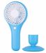 Urban Living Ventilateur portable USB - avec support - bleu - 20 x 10 cm