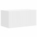 vidaXL TV Wandkast 60 x 31 x 29,5 cm Wit Bewerkt hout