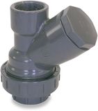 Hydro-S Bosta Terugslagklep PVC-U 1 1/2" binnendraad 10bar DN40 grijs