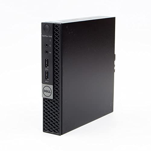 Dell Optiplex 7040 Micro Tiny Computer - Intel i5 - 8GB RAM - 240GB SSD - Windows 10 Pro (Renewed)