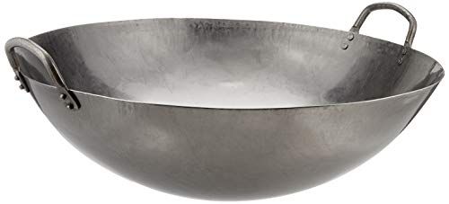 JADE TEMPLE 17287 Wok - Grijs - Ijzeren Wokpan