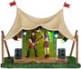 Luville 2026 Luville Festival Tent Zwart/Beige/Rood/Groen/Bruin