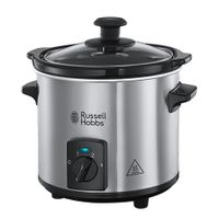 Russell Hobbs Compact Home cuiseur lent 2L - Noir/Inox