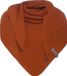 Knit Factory Liv Foulard Tricoté - Foulard Triangle Femme - Foulard en Coton - Foulard d'Été - Léger et Doux - Châle d'Été - Terra - Durable - 190x85 cm - 100% Coton Biologique