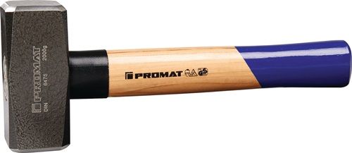 Promat moker hickory steel+huls - 1250 gram
