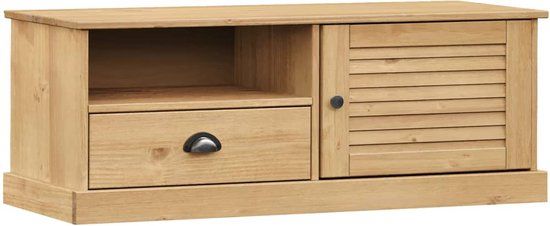 vidaXL Tv-meubel VIGO 106x40x40 cm massief grenenhout