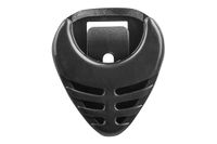 Fire Stone Plektrum/Pick houder, voor meerdere plectrums, zwart, zelfklevend, 1 stuk