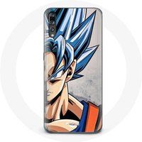 Maniacase Etui voor Huawei P20 Anime Dragon Ball Goku Blauw Haar