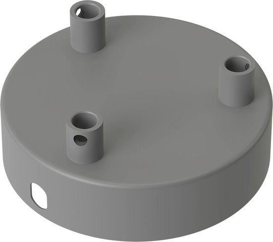 Calex Plafondkap 3 snoeren Ø10 cm - beton rond