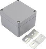 TRU COMPONENTS ES-FA5 TC-6649564 Universele behuizing 222 x 145 x 55 Gegoten aluminium Lichtgrijs 1 stuk(s)