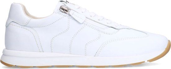 No Stress Dames Witte Leren Sneakers Maat 40