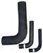 EPDM Rubber Tuyau de refroidissement coudé à 90 degrés 20mm diamètre intérieur
