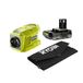 Ryobi - Reisset 18V One+: 21W zonnepaneel + transformator/oplader + lithiumbatterij 18V 2.0Ah - RYSP21ABI150B-120