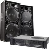 MAX Dark Night 215 geluidsinstallatie 4000 W max