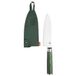 Oyo Skarvet Smaragd Santoku couteau de cuisine, vert