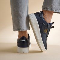 PME Legend PME Legend Gobbler Sneakers blauw Imitatieleer