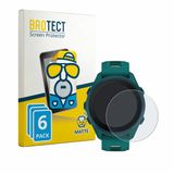 BROTECT - Screenprotector voor Garmin Forerunner 170 Music - Folie Beschermfolie matte 6 Stuks