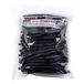 Yum Dinger klassieke worm universeel zacht plastic bas vissen lokken 100 pack, zwart blauwe vlok, 12,7 cm