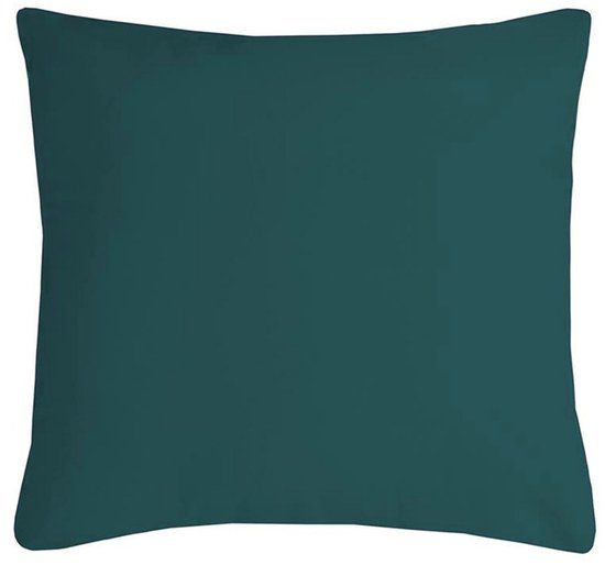 Stof Textile sierkussen Nelson - petrol - 40 x 40 cm
