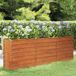 Maison Exclusive - Lit de jardin surélevé, couleur rouille, 240x40x77 cm, version acier Corten