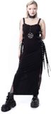 Heartless Midnight Lament Maxi Dress Dames Maxi-jurk - Zwart - M