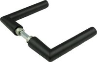 Ami deurkruk 374 L-model ZS zwart dd 63/67mm