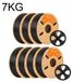 ABS filament renforcé de fibre de verre pour imprimante 3D - 1,75 mm - Haute résistance - Bobine de 7 kg - Noir