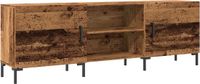 vidaXL meuble TV 150x30x50 cm bois de sapin bois recyclé aspect vieilli