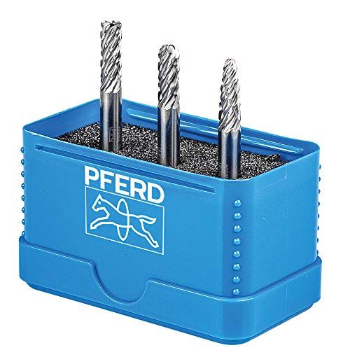 PFERD HM-freesstiftset - 3-delig - ALLROUND - 6mm schacht - 6mm freesstift