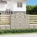 Maison Exclusive - Gabions avec arc, 2 pièces, dimensions 200x30x180/200 cm, acier galvanisé