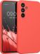 kwmobile Samsung Galaxy A54 5G hoesje - TPU backcover met siliconen coating - Smartphone case in neon koraal