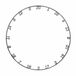 KOTO darts KOTO Grey Numberring - Cijferring Dartbord