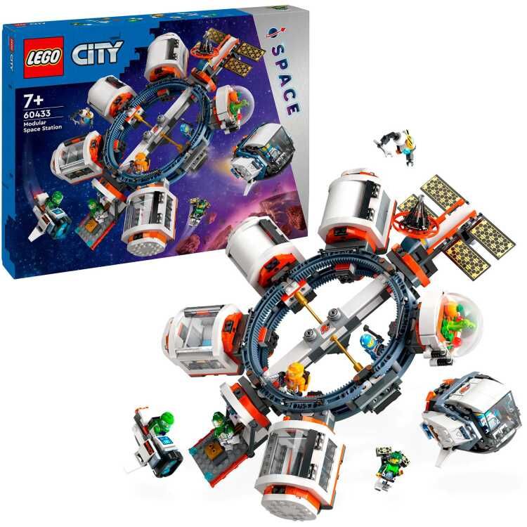 LEGO City - Modulair ruimtestation constructiespeelgoed 60433