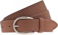 Vanzetti Leren Riem 30mm Leather Belt W105 Cognac Bruine