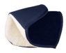 QHP Protège-chevilles Bleu marine - Couverture de pluie | Accessoires de couverture pour chevaux