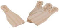 Cook Concept Gourmetspatels - 4x - Dennenhout - 12 x 4 cm