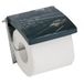 MSV 140575 toiletpapierhouder, motief New York, MDF/roestvrij staal, 13 x 15 x 11,5 cm