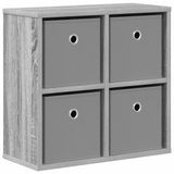 vidaXL Dressoir Grijs Sonoma 49,5 x 22 x 47 cm