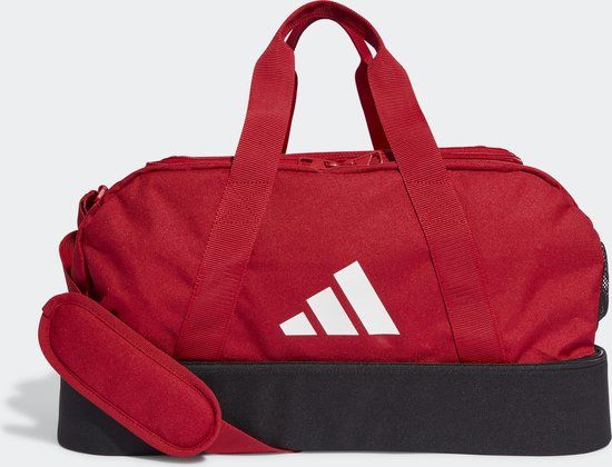 adidas Tiro League Duffel Bag Small - Red - Unisex - 27x48x27 cm - Polyester